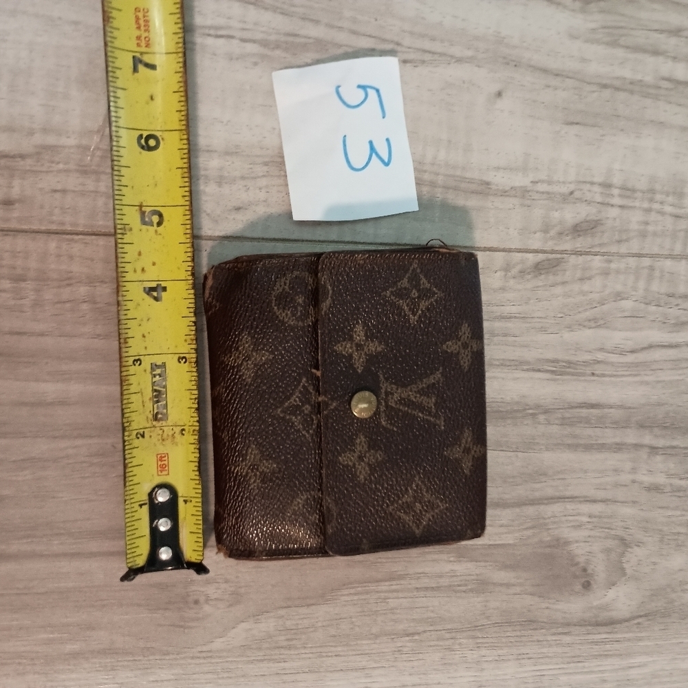 Louis Vuitton Bi-Fold Wallet Purse Monogram PVC Leather - Picture 12 of 13
